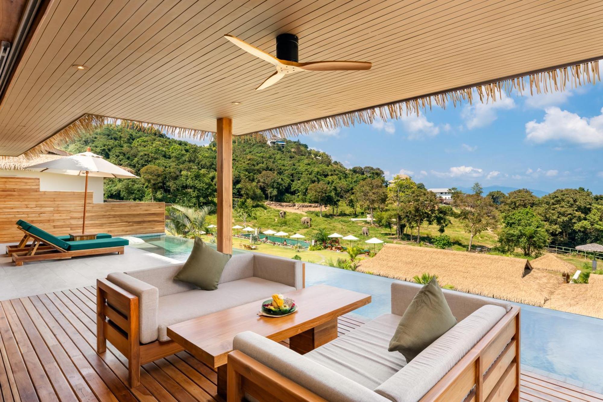 Wild Cottages Elephant Sanctuary Resort Amphoe Koksamui Εξωτερικό φωτογραφία